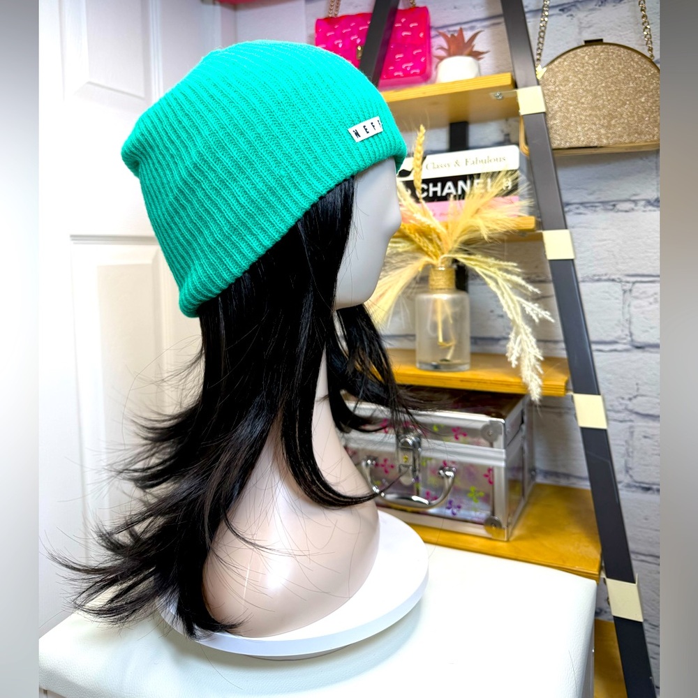 Neff Teal Beanie